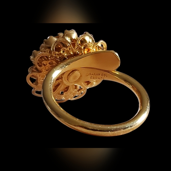 Vtg. Sarah Coventry Ring - Picture 5 of 9